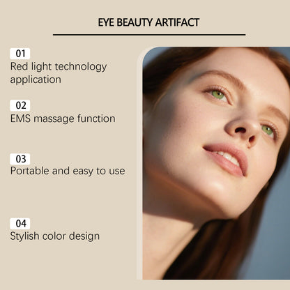 Multi mode care for the skin around the eyes, moisturizing and under the eye massager