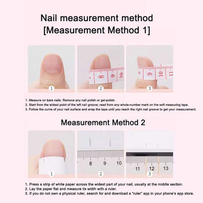 Cold and vibrant blood nail wearing armor ultra long 4cm nail patch