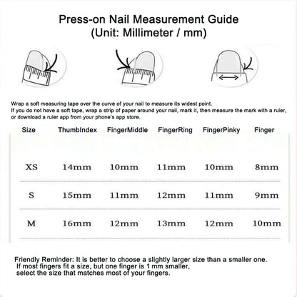 Cold and vibrant blood nail wearing armor ultra long 4cm nail patch